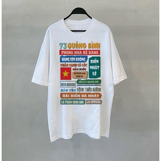 Áo thun unisex 63 Tỉnh Thành 73 Quảng Bình