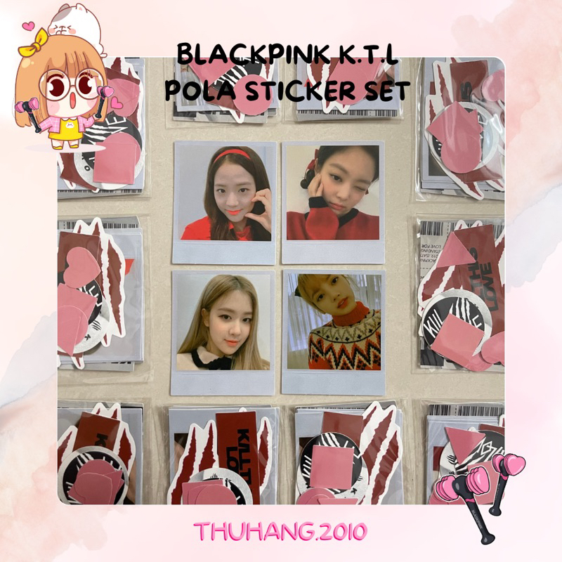 thuhang.2010 - [OFFICIAL] Ảnh card BLACKPINK KILL THIS LOVE POLA STICKER PHONE CASE SET