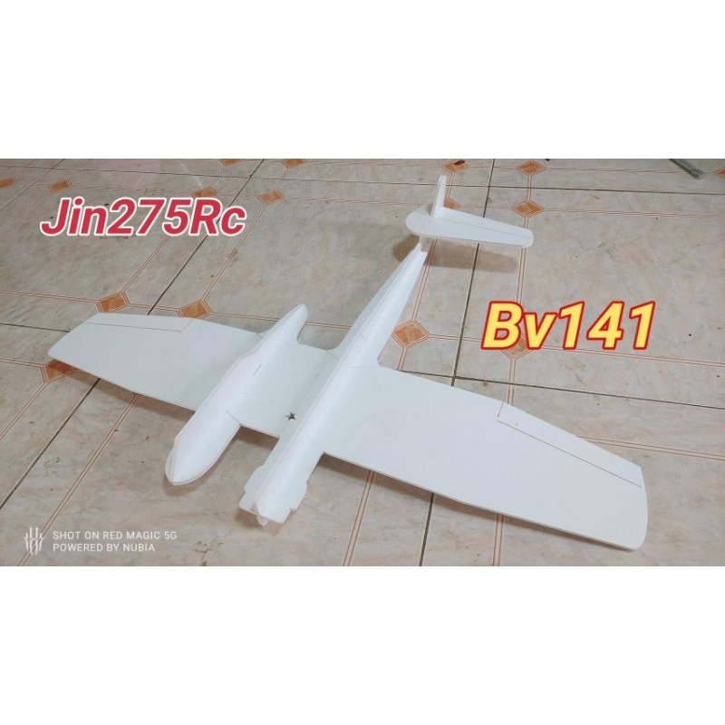 Bộ Vỏ Kit máy bay Bv 141, Kit Lệch tâm sải 80cm-1m20 cm