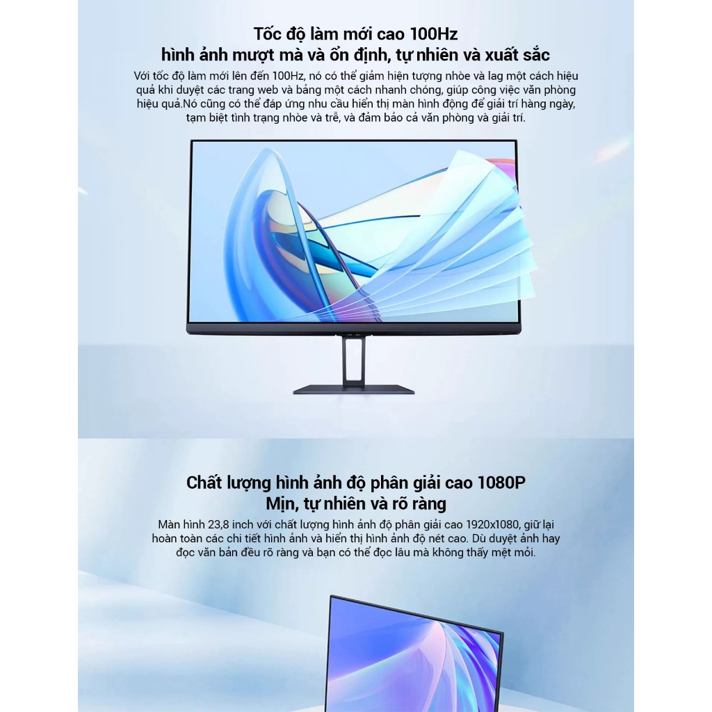 Màn Hình Máy Tính PC Xiaomi Redmi Monitor A24 23.8inch Phiên Bản Mới / A27 27inch  [Hàng Chính Hãng -Bảo Hành 12 tháng] | BigBuy360 - bigbuy360.vn