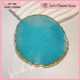 Đá Cẩm thạch pha Sơn gel- Đá tán màu gel vẽ