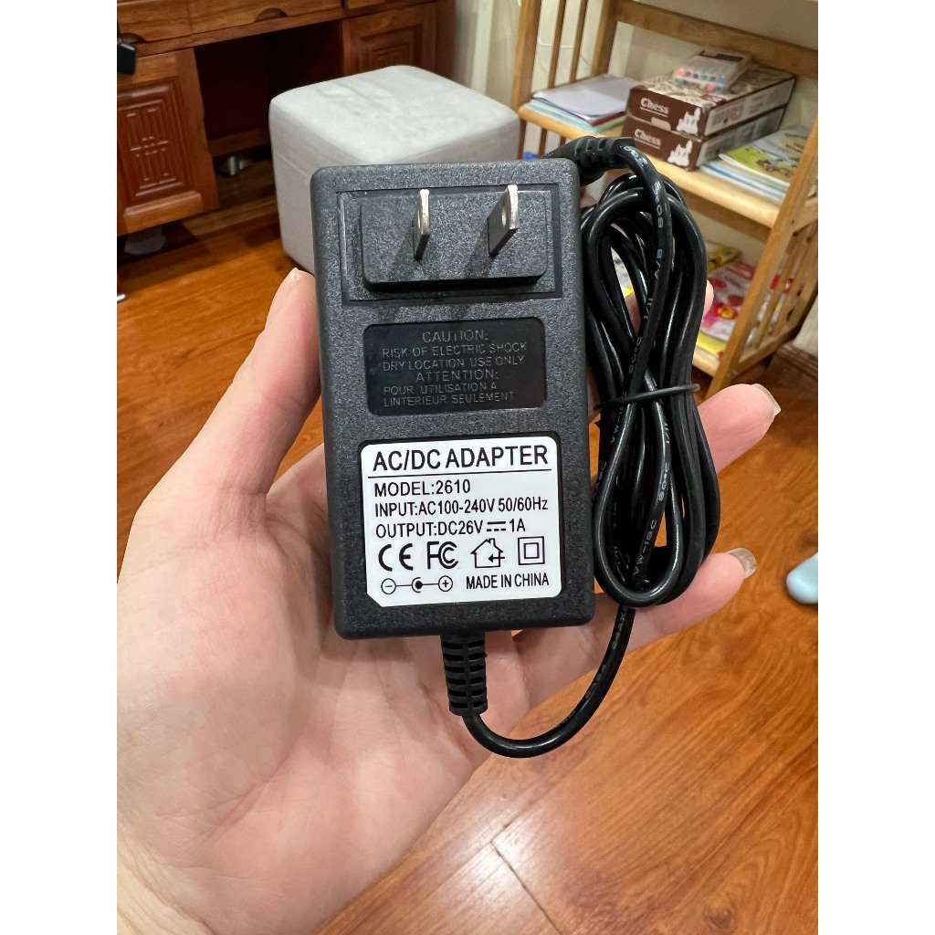 27V 1A ADAPTER NGUỒN (27V 1000MA) BẢO HÀNH 12 THÁNG