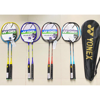 Đôi vợt cầu lông yonex - khung cacbon siêu nhẹ, siêu bền -tặng kèm 2 cuộn dây quấn cán