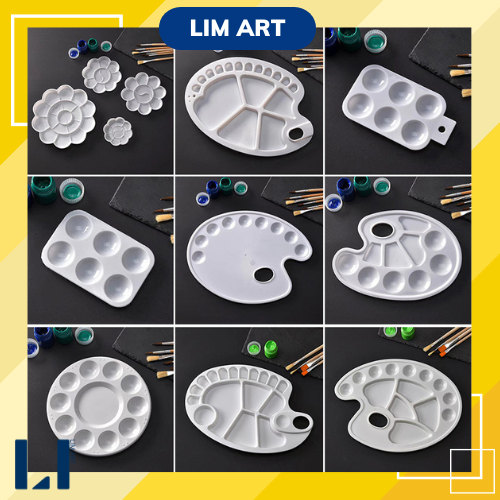Khay đựng, pha màu vẽ - Bảng palette pha màu LIM Art