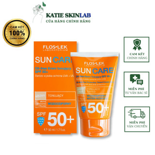 [HÀNG CÔNG TY] date 1/25 Kem chống nắng mặt Floslek SPF50+ cho da dầu mụn - dưỡng kiềm dầu 50ml