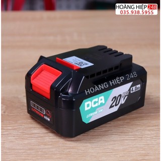 [CHÍNH HÃNG] Pin DCA 20V4Ah, 20V2Ah (dùng chung với Dongcheng 20v)