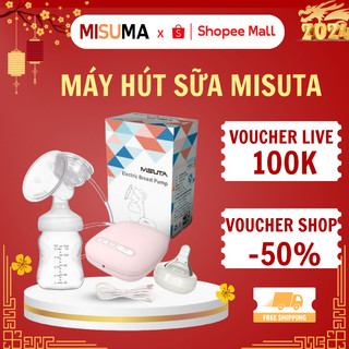 Máy hút sữa điện đơn, đôi misuma có chế độ massage kích tiết sữa bảo hành 12 tháng