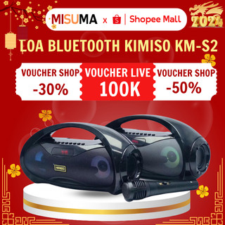 Loa karaoke bluetooth misuma tặng kèm mic hát