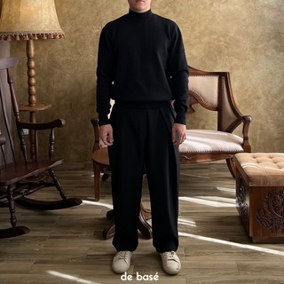 Áo len cao cổ - turtleneck sweater - de basé