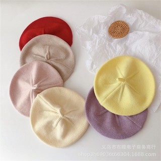 Mũ nồi len cho bé HK KIDS, nón len phụ kiện thời trang thu đông Freesize cho bé từ 3-6 tuổi (mã MUL)