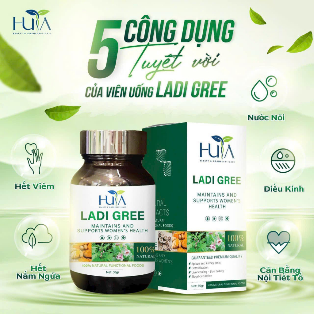 Viên uống Ladi Gree Cân Bằng Nội Tiết Tố Trẻ Phụ Nữ - HTshop