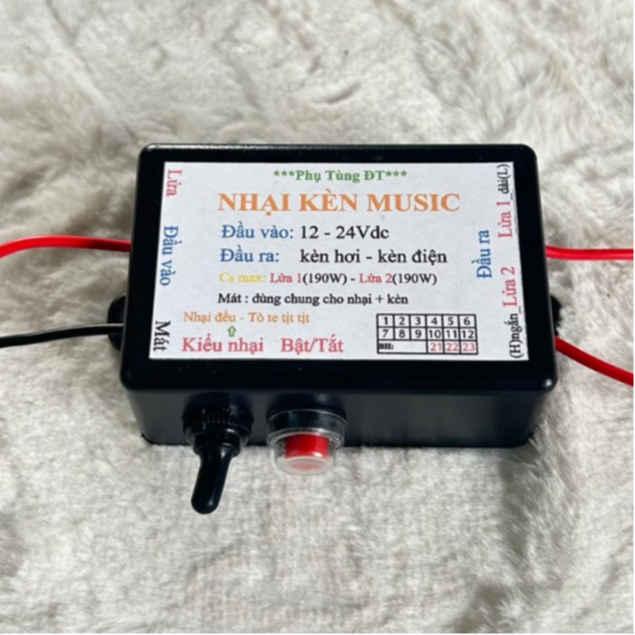 Combo 5 nhại còi 3 chế độ Pro Music, nhại còi 3 chế độ bảo hành 3 tháng.