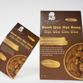 Bánh quy hạt bàng Hảo hạng Côn Đảo vị Premium Choco 250Gr