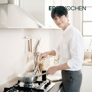Combo 2 chảo inox Edelkochen Easy Prism - Màu Cream (Chảo chiên 24cm/ Chảo xào 28cm)