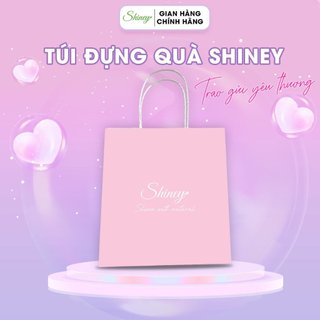Túi quà Shiney giấy kraft dày có quai xách xinh xắn