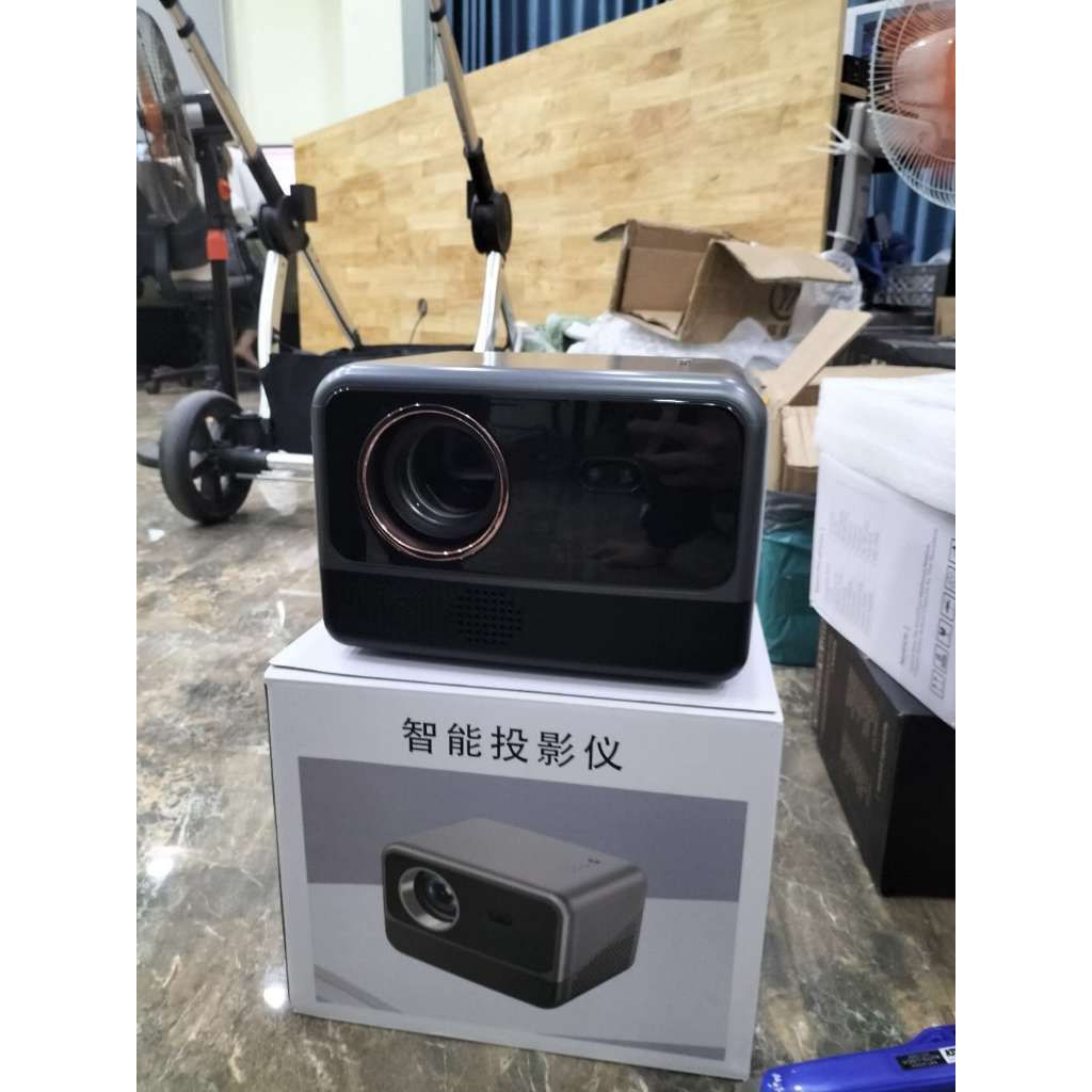 Máy chiếu mini BOSINGWA-KAW KP960 Plus, hỗ trợ video 4k, hình chiếu siêu lớn, siêu nét, siêu sáng - Bảo hành 12 tháng
