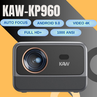Máy chiếu mini KP960 Plus, hỗ trợ video 4k, hình chiếu siêu lớn, siêu nét, siêu sáng