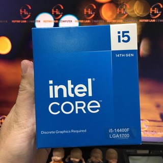 CPU Intel Core i5 14400F | Socket 1700 (Cần đồ họa rời) - New Box Chính hãng