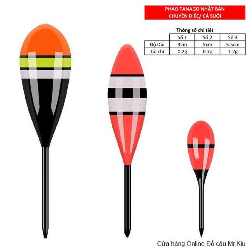 Phao câu cá Tanago Nhật Bản