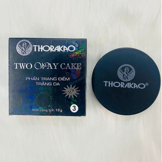  Phấn phủ thorakao trang điểm trắng da 13g Thorakao phấn giúp kiềm dầu dưỡng da trắng hồng tự nhiên 