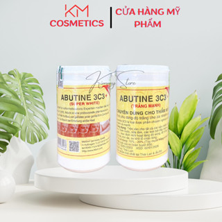 lẻ hũ 500g kem kích trắng abutine 3C3 màu vàng