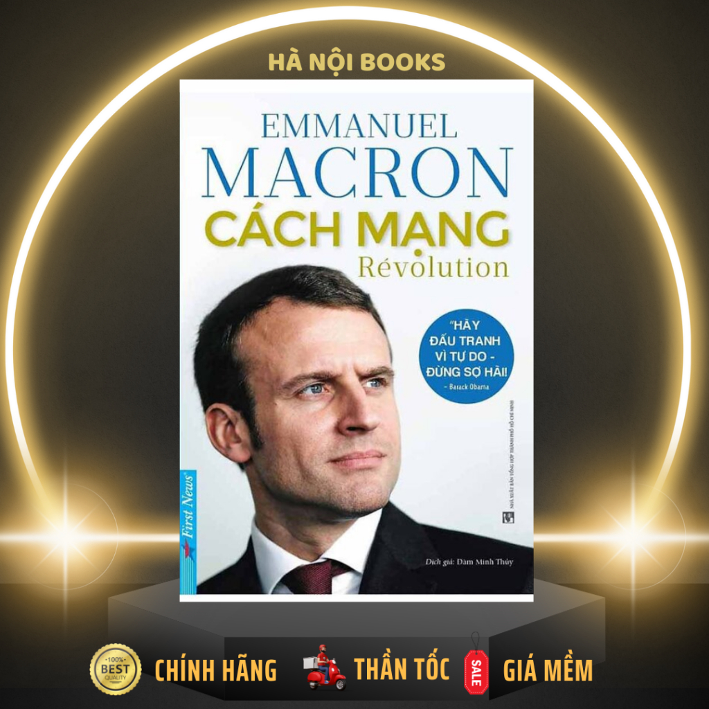 Sách - Emmanuel Macron - Cách Mạng - First News