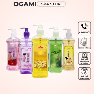 Tinh Dầu Massage, Body Thảo Dược Gừng Tinh Dầu Gừng Hoa Hồng Lawender 500ml