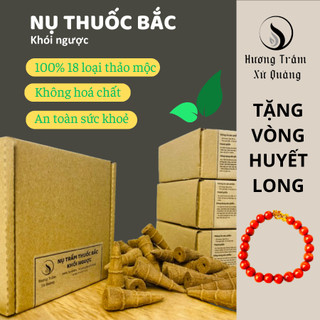 Mua 1 tặng 1 nụ thuốc bắc xứ quảng nam,nhang thuốc bắc,100% từ 18 loại thảo mộc cao cấp