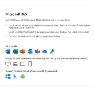 Phần mềm Microsoft Office 365 Personal