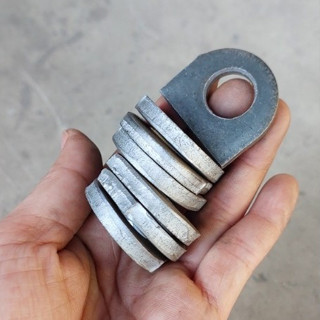 10 Bát khóa cửa sắt đủ size 5li 6l 8li khoen cửa sắt, tai sắt dẹt