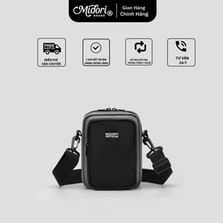 Túi Xách LEO Đeo Chéo Nam Nữ Vải Polyester Nhỏ Gọn Đựng Điện Thoại Đi Chơi Tiệc | Mi Midori