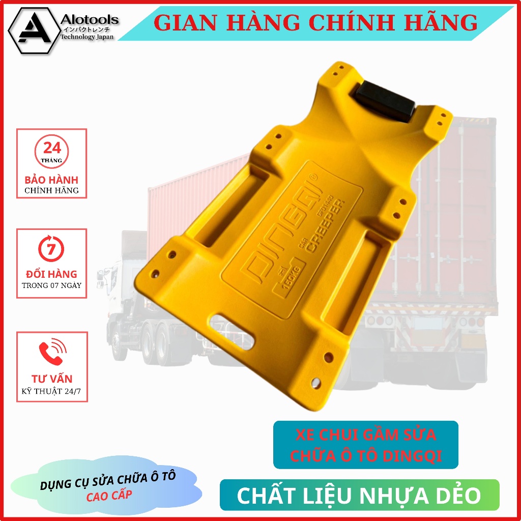 Xe chui Gầm chất liệu nhựa cao cấp DINGQI|Dụng cụ thiết bị sửa chữa ô tô
