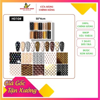 Foil phôi dán móng các loại (10 mẫu)