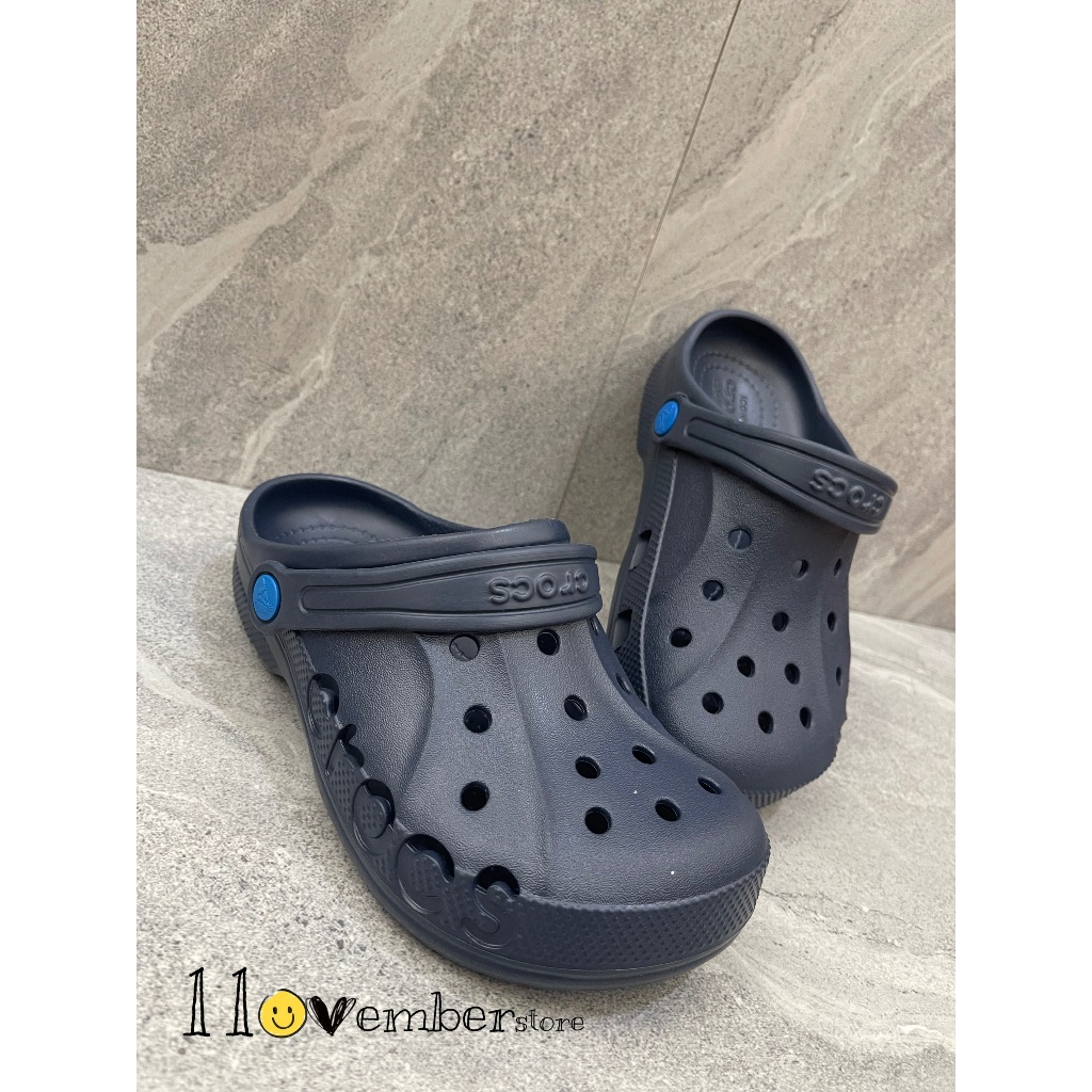 [CHÍNH HÃNG] Giày Dép Sục Clog Classic Crocs Cross Nam Nữ Trẻ Em Màu Trơn, Siêu Bền, Nhẹ, Êm, Tặng 5 Jibizt Charm