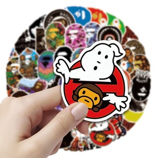 Miếng dán Sticker A Bathing Ape ( Bape ) phong cách đường phố