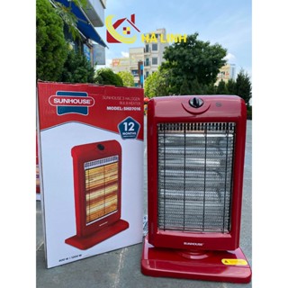 Đèn sưởi điện 3 bóng halogen Sunhouse SHD7016 - Đèn sưởi 3 bóng - Bảo hành 12 tháng