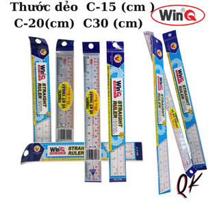 Thước nhựa dẻo Win C15 C20 C30 ( bán lẻ)