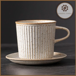 Tách cà phê gốm tráng men vintage 200ml | Dụng cụ barista