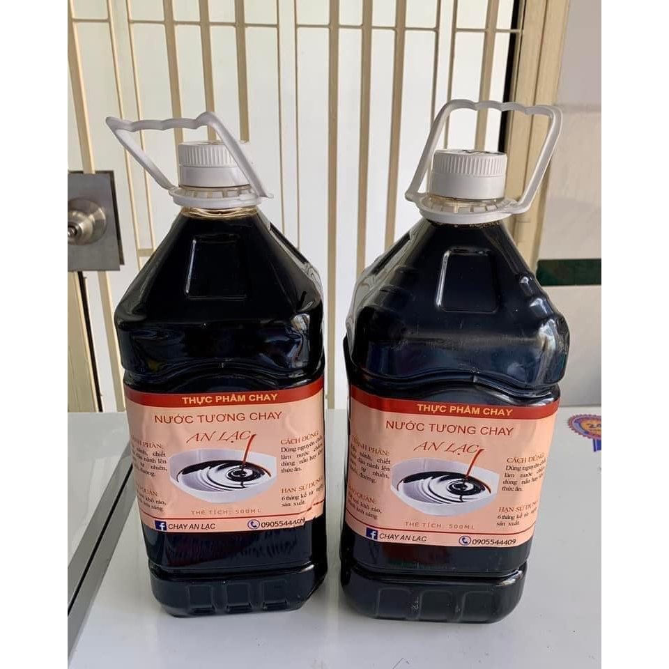 Nước tương Chay An Lạc (xì dầu) - Can 5L