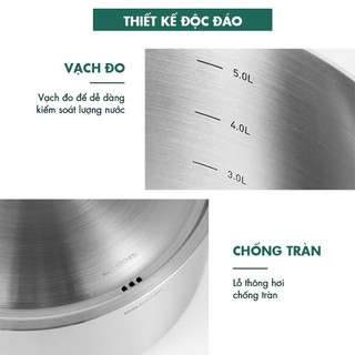 Bộ nồi inox Edelkochen All Day Collection (Quánh 16cm/ Nồi 20cm/ Nồi 24cm)