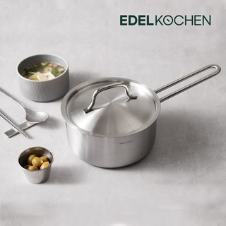 Bộ nồi inox Edelkochen All Day Collection (Quánh 16cm/ Nồi 20cm/ Nồi 24cm)