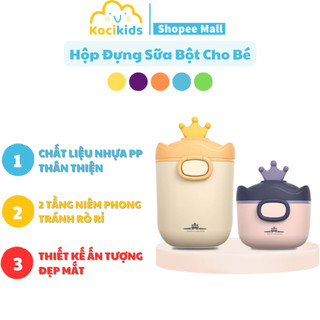 Hộp đựng sữa bột hình Vương Miện, Camera cao cấp 230g và 430g