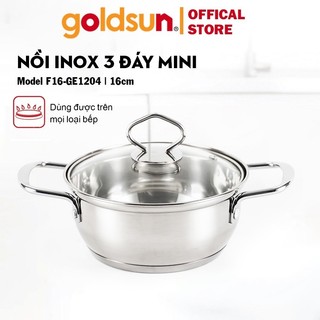  Nồi inox Mini Goldsun F16-GE1204 size 16