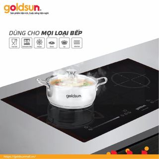  Nồi inox 5 đáy Goldsun GPS1725 size16