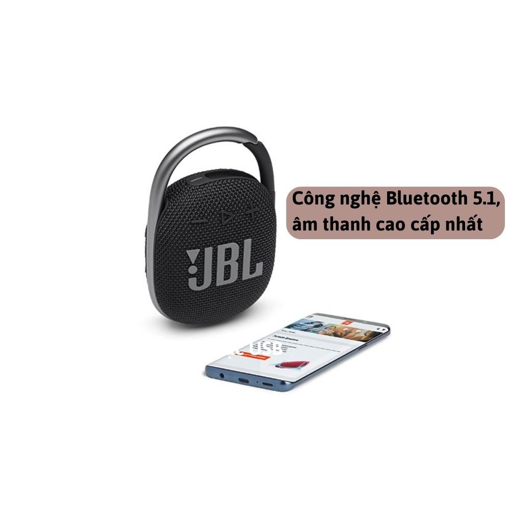 Loa Bluetooth Không Dây JBL Clip 4 Nhỏ Gọn Tiện Lợi Chống Nước IP67 - Chơi Nhạc 10H - Bluetooth 5.1 - Bảo Hành 2 Năm | BigBuy360 - bigbuy360.vn