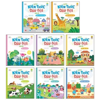 Sách thiếu nhi - Những kiến thức đầu đời cho bé - bộ 8 cuốn