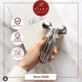 Thanh lăn matxa nâng cơ face & body refa carat - the vicky store