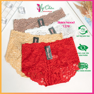  Quần lót ren Thái Lan Sister hood 1297 Quần ren CẠP CAO VỪA tới rốn ,Full ren Nội y Sexy quyến rũ Mỹ  Châu Shop 