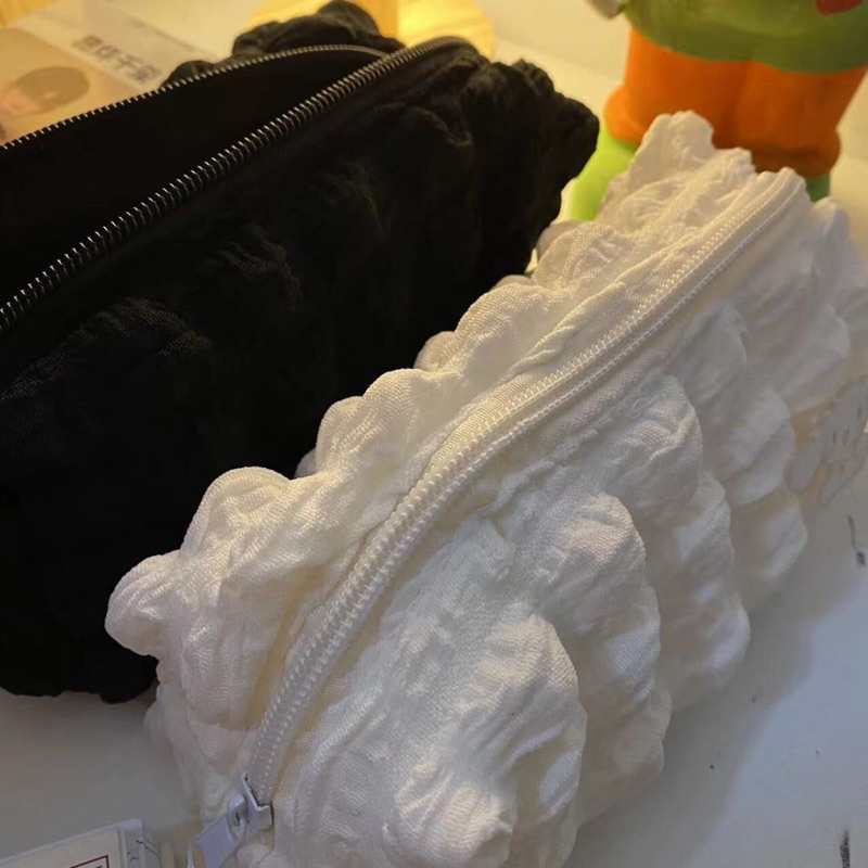 Túi đựng viết màu sữa xinh xắn dễ thương TB009