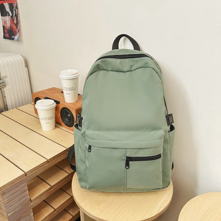 Balo nam nữ vải dù chống thấm trơn màu basic BAG U BL2192